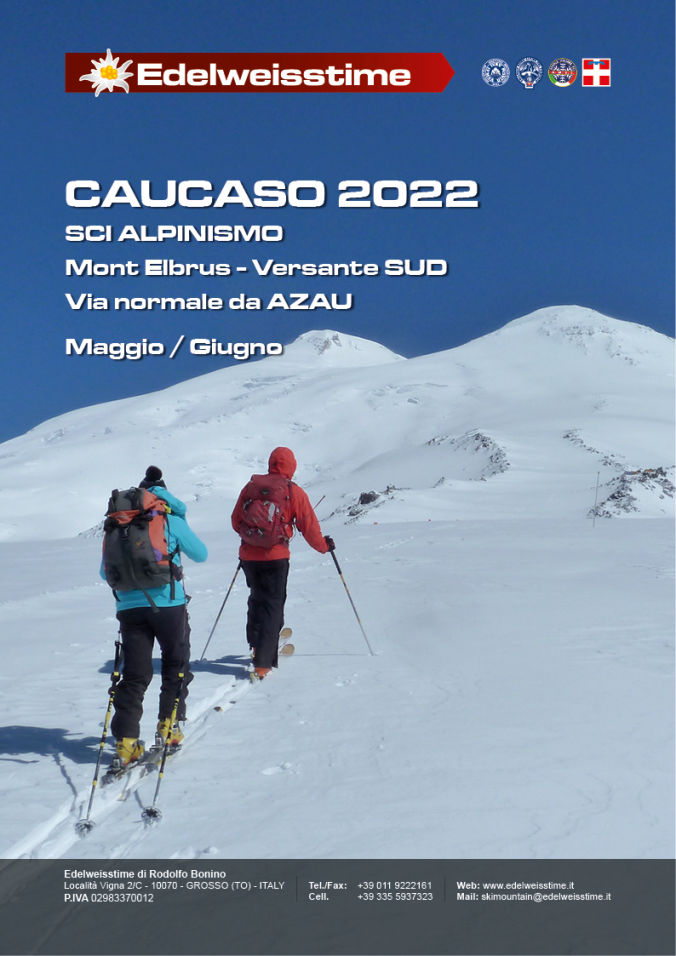 Caucaso - Monte Elbrus - Sci Alpinismo - Edelweisstime