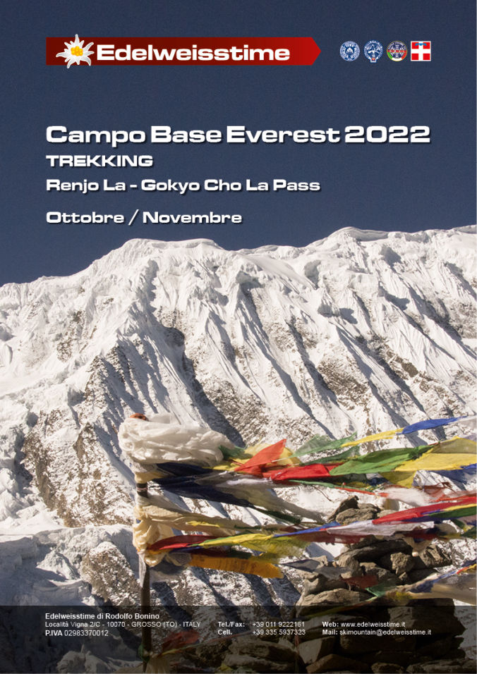 India - Campo Base Everest - Renjo La - Gokyo Cho La Pass - Trekking - Edelweisstime
