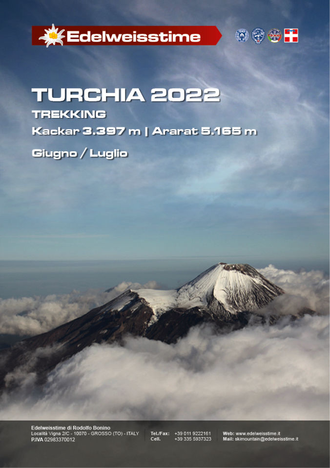 Turchia - Monte Kackar - Monte Ararat - Trekking - Edelweisstime