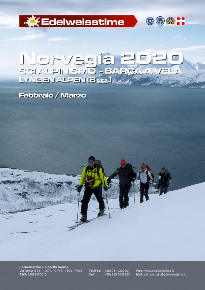 Norvegia - Lyngen - Sci Alpinismo - Edelweisstime